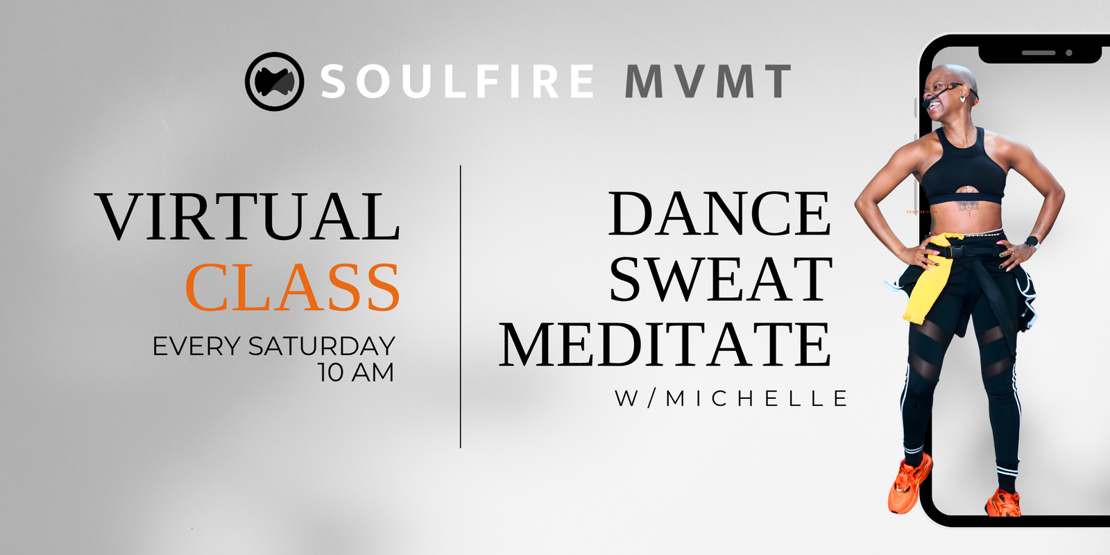 Dance Sweat Meditate Virtual Class